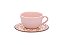 Xícara Chá Cerâmica 200mL com Pires Unni Alba Oxford - Imagem 1