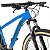 Bicicleta Aro 29 Safe Number One Câmbios Shimano 21 Marchas Suspensão com Trava - Azul - Imagem 6
