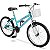 Bicicleta Aro 20 Dks Infantil Menina Criança Mtb Com Cesta - Tiffany - Imagem 1