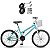 Bicicleta Aro 20 Dks Infantil Menina Criança Mtb Com Cesta - Tiffany - Imagem 2