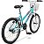 Bicicleta Aro 20 Dks Infantil Menina Criança Mtb Com Cesta - Tiffany - Imagem 5