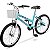 Bicicleta Aro 20 Dks Infantil Menina Criança Mtb Com Cesta - Tiffany - Imagem 7