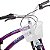 Bicicleta Feminina Infantil Aro20 Dks Dolphin C/Marcha Cesta - Roxo/ Branco - Imagem 8