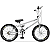 Bicicleta Bmx Aro 20 Dks Cross Pro Aero Freio V-Brake - Branco - Imagem 2