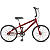 Bicicleta Masculina Infantil Aro 20 DKS Cross Style BMX Bike - Vermelho - Imagem 2