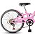 Bicicleta Feminina Infantil Aro 20 Dks Mindy C/Marcha Cesta - Rosa - Imagem 4