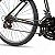 Bicicleta de Passeio Aro 26 Dks Mtb Urbana 18 Marchas Vbrake - Laranja/Verde - Imagem 4