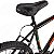 Bicicleta de Passeio Aro 26 Dks Mtb Urbana 18 Marchas Vbrake - Laranja/Verde - Imagem 7