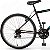 Bicicleta de Passeio Aro 26 Dks Mtb Urbana 18 Marchas Vbrake - Rosa/Azul - Imagem 5