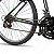 Bicicleta de Passeio Aro 26 Dks Mtb Urbana 18 Marchas Vbrake - Verde/ Branco - Imagem 4