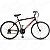 Bicicleta de Passeio Aro 26 Dks Mtb Urbana 18 Marchas Vbrake - Vermelho/ Amarelo - Imagem 2