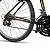 Bicicleta de Passeio Aro 26 Dks Mtb Urbana 18 Marchas Vbrake - Vermelho/ Amarelo - Imagem 4