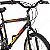 Bicicleta de Passeio Aro 26 Dks Mtb Urbana 18 Marchas Vbrake - Vermelho/ Amarelo - Imagem 9