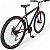 Bicicleta Aço Carbono DKS Aro29 Mtb Freios A Disco 21Marchas - Azul/ Rosa - Imagem 3