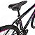 Bicicleta Aço Carbono DKS Aro29 Mtb Freios A Disco 21Marchas - Azul/ Rosa - Imagem 6