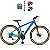 Bicicleta Mountain Bike Safe Nº One 21 Marchas Freio à Disco - Azul + Azul Safira - Imagem 2