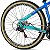 Bicicleta Mountain Bike Safe Nº One 21 Marchas Freio à Disco - Azul + Azul Safira - Imagem 5