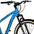 Bicicleta Mountain Bike Safe Nº One 21 Marchas Freio à Disco - Azul + Azul Safira - Imagem 7
