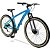 Bicicleta Mountain Bike Safe Nº One 21 Marchas Freio à Disco - Azul + Azul Safira - Imagem 1