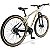 Bicicleta Mountain Bike Aro 29 Safe Nº One 21 Marchas Freio à Disco - Bege + Verde Exército - Imagem 3