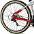 Bicicleta Mountain Bike Safe Aro 29 Nº One 21 Marchas Freio à Disco - Branco + Vermelho - Imagem 5