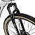 Bicicleta Mountain Bike Safe Aro 29 Nº One 21 Marchas Freio à Disco - Branco + Vermelho - Imagem 9