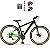 Bicicleta Mountain Bike Safe Nº One 21 Marchas Freio à Disco - Preto + Verde Neon - Imagem 2