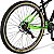 Bicicleta Mountain Bike Safe Nº One 21 Marchas Freio à Disco - Preto + Verde Neon - Imagem 4