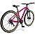 Bicicleta Mountain Bike Aro 29 Safe Nº One 21 Marchas Freio à Disco - Rosa Pink - Imagem 3