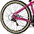 Bicicleta Mountain Bike Aro 29 Safe Nº One 21 Marchas Freio à Disco - Rosa Pink - Imagem 5
