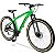 Bicicleta Mountain Bike Safe Aro 29 Nº One 21 Marchas Freio à Disco - Verde + Grafite - Imagem 1