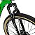 Bicicleta Mountain Bike Safe Aro 29 Nº One 21 Marchas Freio à Disco - Verde + Grafite - Imagem 9