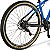 Bicicleta Mountain Bike Safe Nº One 21 Marchas Freio à Disco - Azul + Grafite - Imagem 4