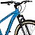 Bicicleta Mountain Bike Safe Nº One 21 Marchas Freio à Disco - Azul + Grafite - Imagem 7