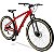 Bicicleta Mountain Bike Safe Nº One 21 Marchas Freio à Disco - Vermelho - Imagem 1