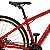 Bicicleta Mountain Bike Safe Nº One 21 Marchas Freio à Disco - Vermelho - Imagem 6