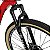 Bicicleta Mountain Bike Safe Nº One 21 Marchas Freio à Disco - Vermelho - Imagem 9