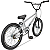 Bicicleta Bmx Aro 20 Dks Cross Pro Aero Freio V-Brake - Branco e Preto - Imagem 5