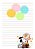 PAPEL DE CARTA SNOOPY - SOB ENCOMENDA - Imagem 2