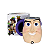 Caneca 3D Buzz Lightyear Toy Story Disney - Imagem 1