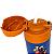 Garrafa Infantil Naruto Click Com Canudo - Imagem 3