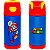 Garrafa Top Handle Infantil 350ml Mário Com Canudo - Imagem 1