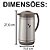 Garrafa Térmica Zojirushi 1 litro Marrom AHGB10-XT - Imagem 4