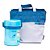 Marmita Térmica Bentô Zojirushi 640ml 2 potes Azul SLMEE07-AB - Imagem 2