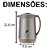 Garrafa Térmica Zojirushi 600ml Marrom AHGB06-TD - Imagem 4