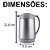Garrafa Térmica Zojirushi 600ml Marrom AHGB06-TK - Imagem 5