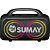 Caixa de Som Sumay CSP1318 PowerBlack 150w Bluetooth Com Microfone Preta - Imagem 2