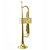 Trompete Tp 200 Laqueado Dourado Com Case New York - Imagem 3