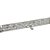 Flauta Transversal Fl 200es Prateada Com Case New York - Imagem 3