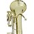 Bombardino Euphonium 3 Pistos Ep 200 Laqueado Dourado Com Case New York - Imagem 4